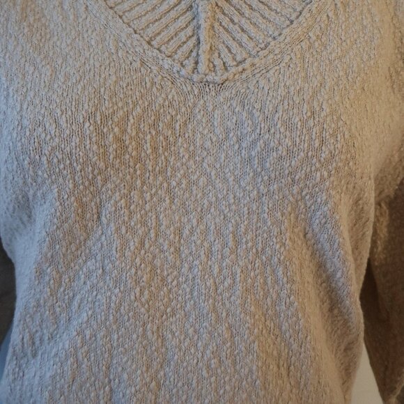 NWT Womens The Reset R Label Neutral The Smarty Cotton Boucle Sweater XS - Picture 5 of 8